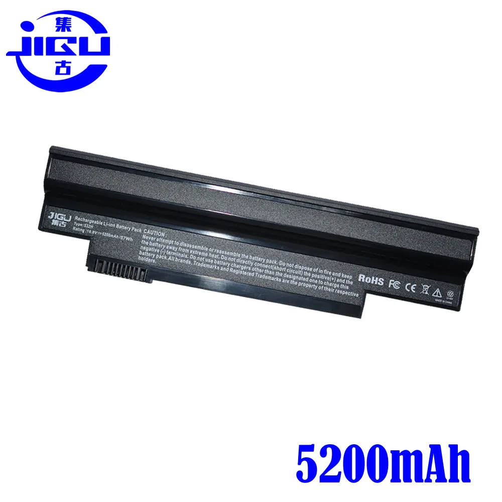 Аккумулятор JIGU для ноутбуков Acer Aspire One 6 ячеек 532h 533 AO533 NAV50 2067 R123 CPR11 CBW123G|battery for acer