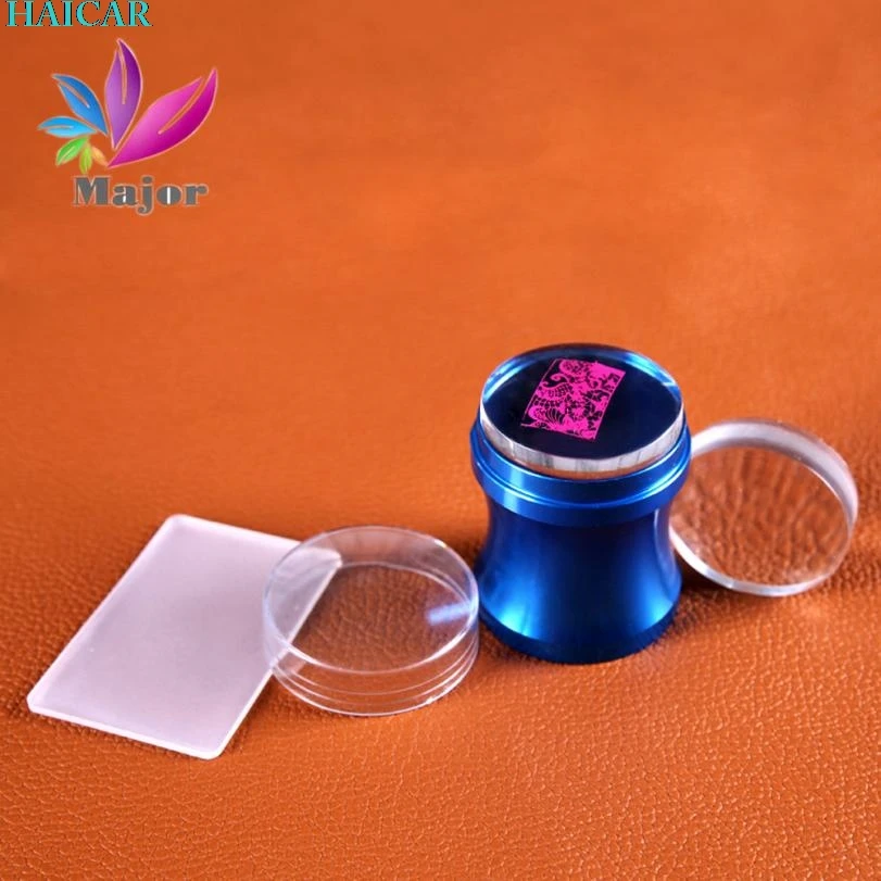 1 шт. Высококачественная умственная прозрачная Штамповка из Нейл-арт скребок для