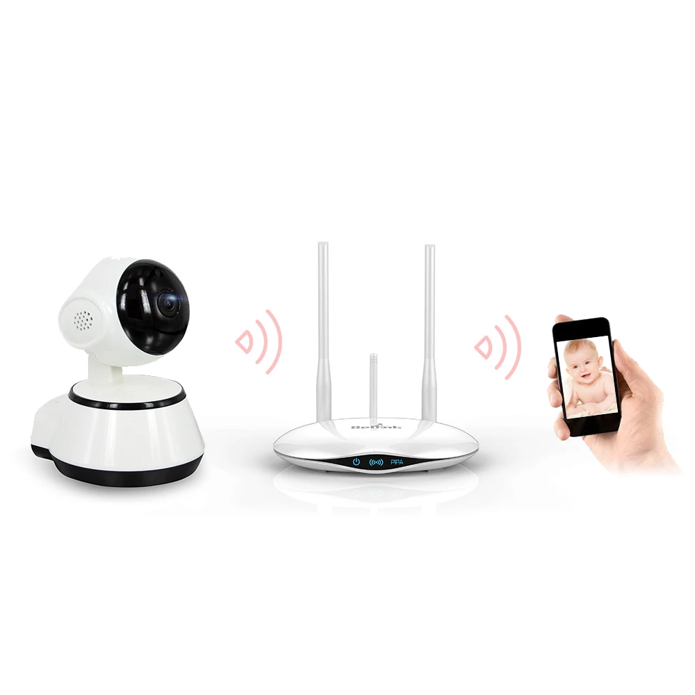 Беспроводной Детский монитор HD 720P IP камера wifi беспроводная видео няня камера телефон приложение управление Домашняя безопасность няня камера ночное видение