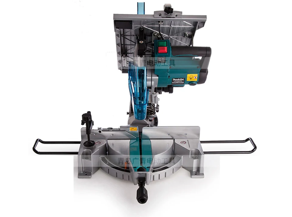 Япония Makita LH1201FL Настольная пила, косая алюминиевая машина, легированная пластиковая сталь, деревообрабатывающая режущая бензопила 12 дюймов 1650 Вт