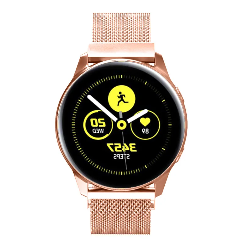20 мм Ширина Миланская Петля Браслет ремешок для Samsung Galaxy Watch Active 40 мм/Galaxy Watch 42 мм магнитный ремешок