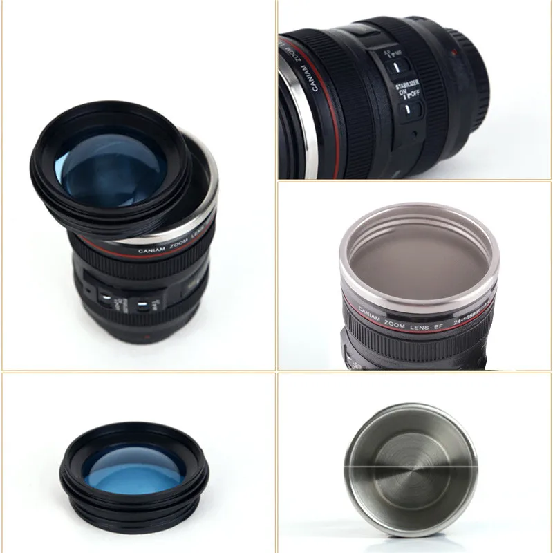 Модные спортивные силиконовые чашки для объектива камеры кружка путешествий