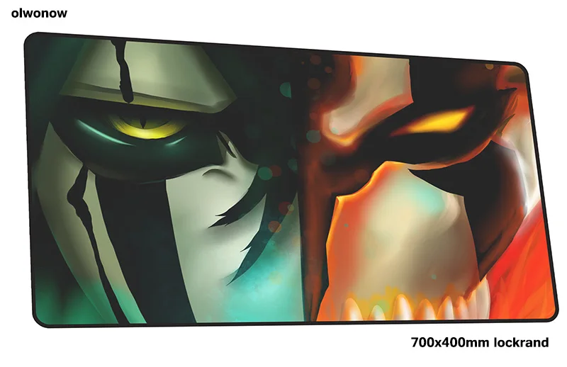 BLEACH Коврик для мыши 70x40 см Лучшие коврики для мыши игровой коврик для мыши геймер рождественские подарки большие персонализированные коврики для мыши Клавиатура ПК коврик - Color: Size 700x400x2mm