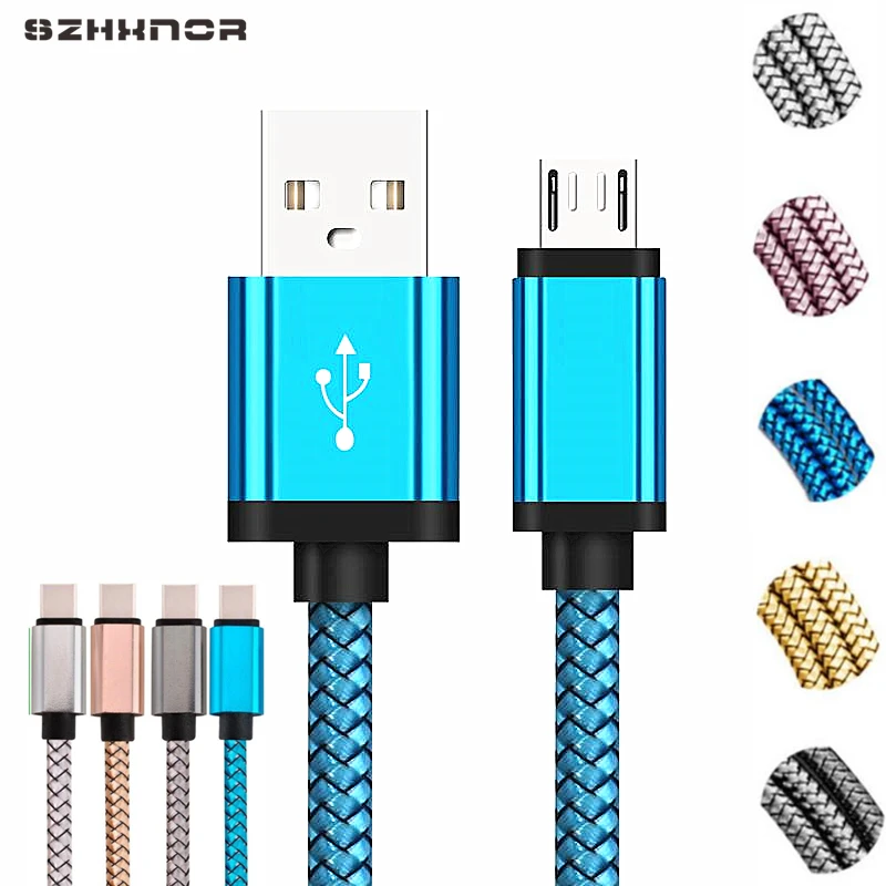 Серебряный Micro usb кабель для быстрой зарядки 0 2 м/1 м и передачи данных Xiaomi Redmi note 6 pro