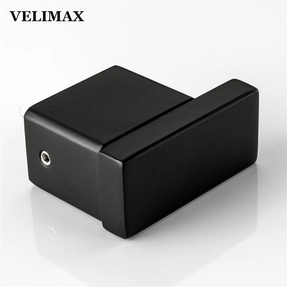 VELIMAX SUS304 Нержавеющая сталь Полотенца крючок одинарный настенный современные для