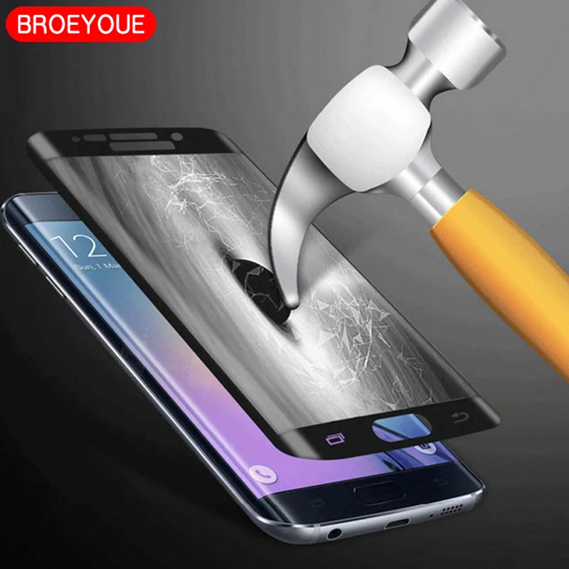 Tempered Glass For Samsung Galaxy S6 S7 Edge S8 S9 S10 SE Plus 3D Full Coverage Screen Protector Flim Cover Note 8 9 |