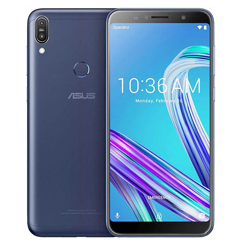 Смартфон ASUS ZenFone Max Pro M1 ZB602KL X00TD Snapdragon 636 4 Гб ОЗУ 64 ПЗУ 6 дюймов 4G LTE|Смартфоны| |