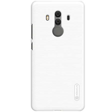 Чехол NILLKIN для huawei mate 10 Pro, суперматовый чехол, жесткая матовая задняя крышка для huawei mate 10 Pro, розничная посылка - Цвет: Белый