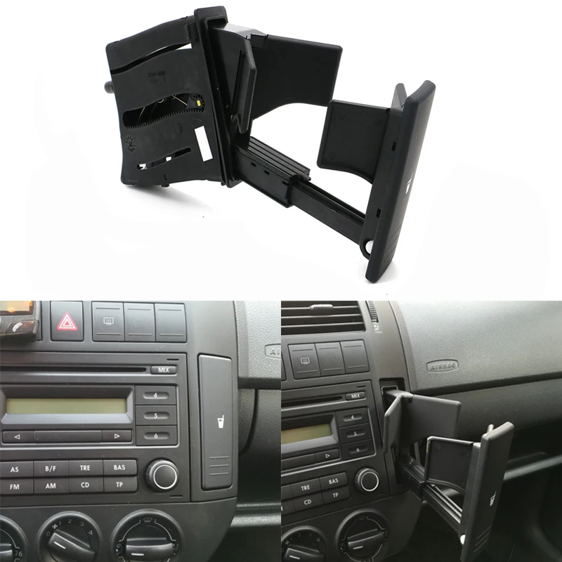 Передняя центральная консоль подстаканника для напитков отделка VW Polo 9N 2002 - 2010 2009