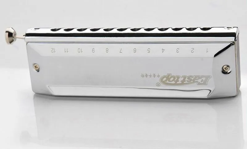 Easttop Хроматическая губная гармоника 12 отверстий 48 тон альт армоника специальный Рид хроматный рот Ogans Профессиональный музыкальный инструмент