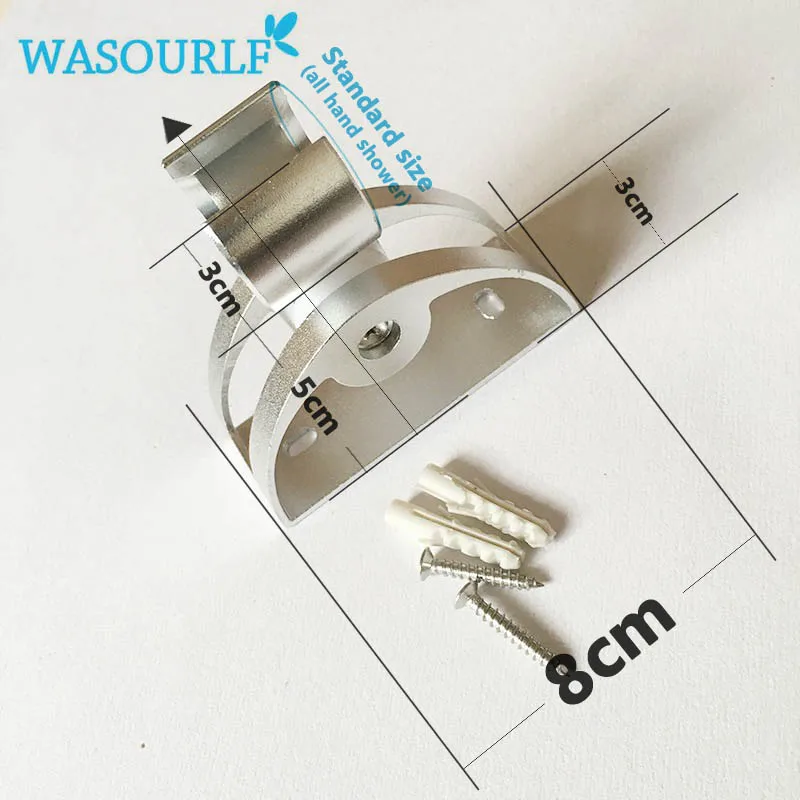 Держатель для душа WASOURLF из АБС пластика регулируемые держатели ручка насадка