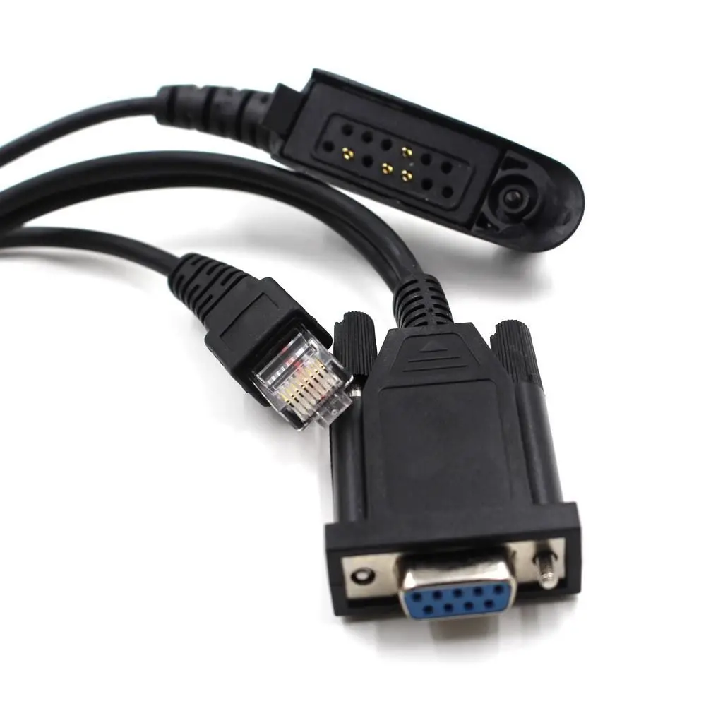 2in1 Programming Cable for Motorola CM300 GM300 M100 HT1250 HT750 GP328 GM3188 Two Way Radio