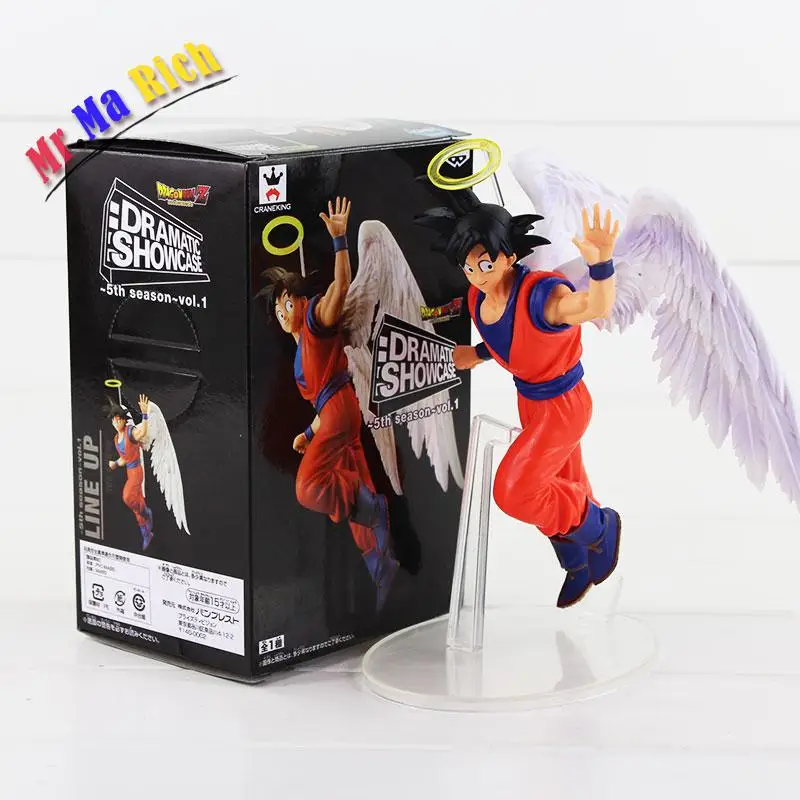19 см аниме мяч Z фигурка игрушка Goku Drammatica Vetrina Volare Gokou Angelo Dbz Collezione Modello кукла|anime dragon