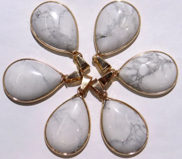 Натуральный Агат Тигровый глаз бирюза в форме капли воды вешалка для кроватей