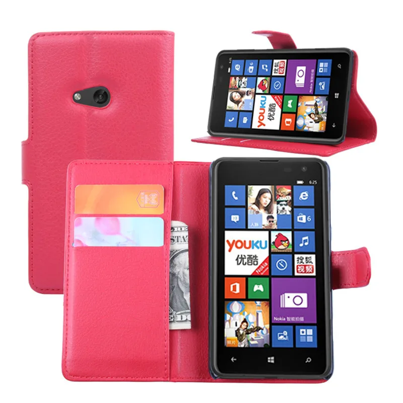 Кожаный чехол-портмоне с застежкой и бумажником чехол для microsoft Nokia Lumia 630 635 640 535 730 735 435 530 520 540 625X2 XL 430 чехол-подставка для телефона