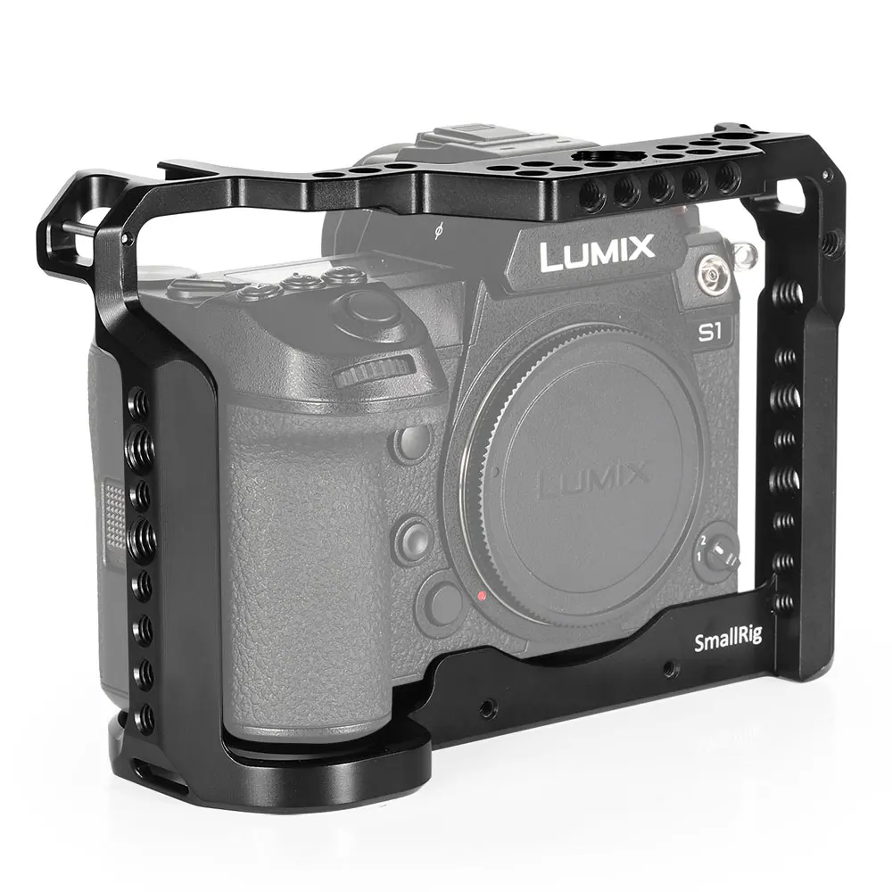 Клетка SmallRig для Panasonic Lumix DC-S1 и S1R камера клетка с холодным башмаком и Nato Rail-2345