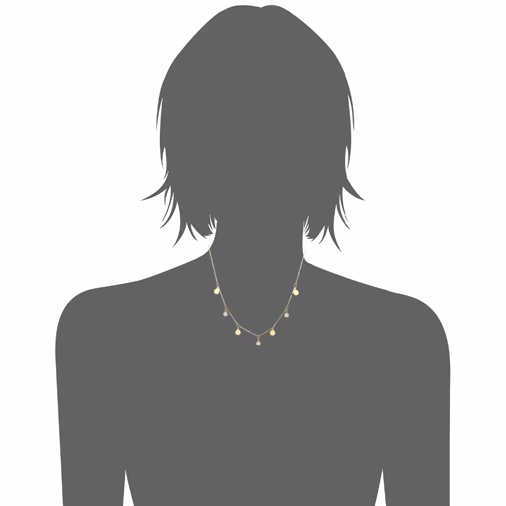 05068 Нержавеющая сталь Neckalce для Для женщин золото Цвет цепи Цепочки и ожерелья с