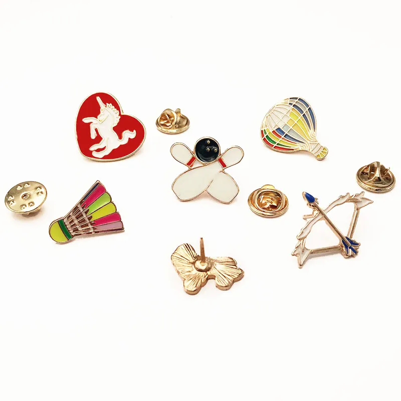 1 шт. брошка в стиле движения шар бадминтон бантик знак нашивки на рюкзаке иконы