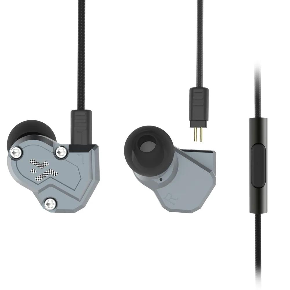 Revonext QT3 2DD + 2BA гибридные наушники-вкладыши HIFI наушники для бега гарнитура