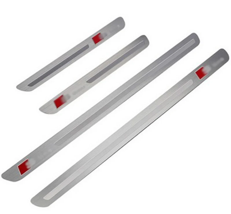 Stainless Steel External Pedal Cover Threshold Car Door Sill Scuff Plate Trim Guards Sills For Audi A4 2009-2018 Styling | Автомобили и