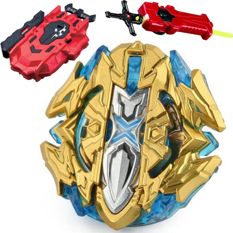 

B-X TOUPIE BURST BEYBLADE Spinning Top B-B-120-Buster-Xcalibur-1-039-Sw-Cho-Z Original-G LR RED Launcher and Sword Launcher