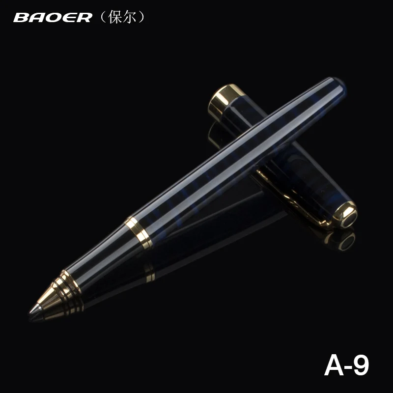 Fashion High Quality Metal 0.5mm Roller Ball Pens Ballpoint Pen School &amp Office Supplies for Student Writing Stationery Gift |