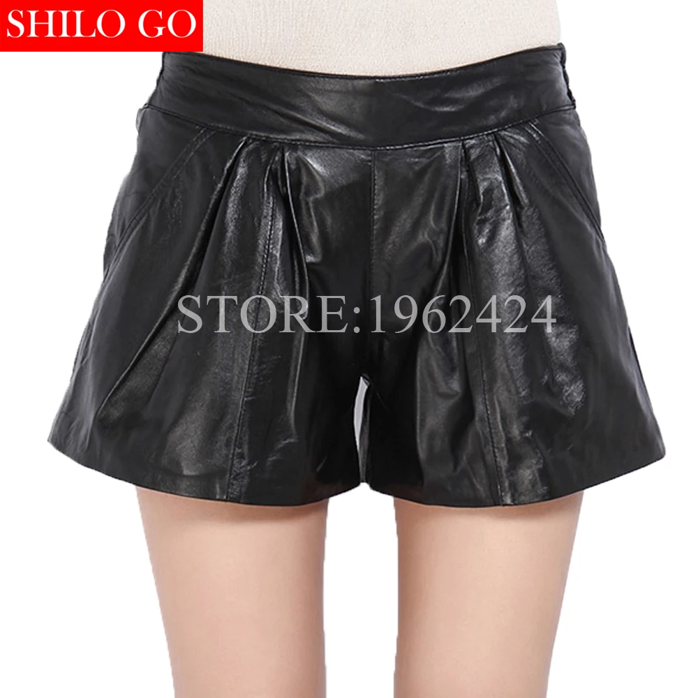 Осенне зимние модные новые женские высококачественные эластичные шорты из