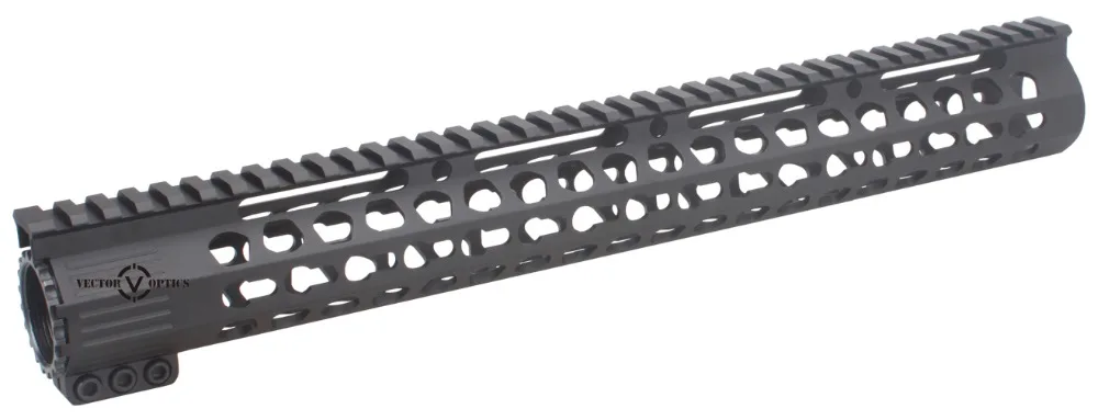 Векторная оптика ультратонкий KeyMod 15 дюймов свободный поплавок направляющая