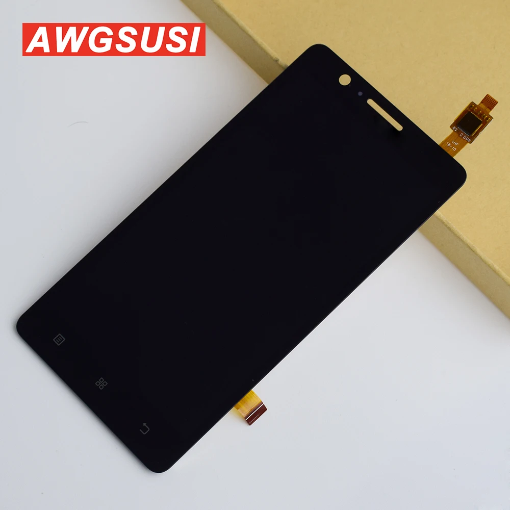 100% тесты для lenovo A536 цифрователь полного сенсорного экрана сенсор стекло + ЖК