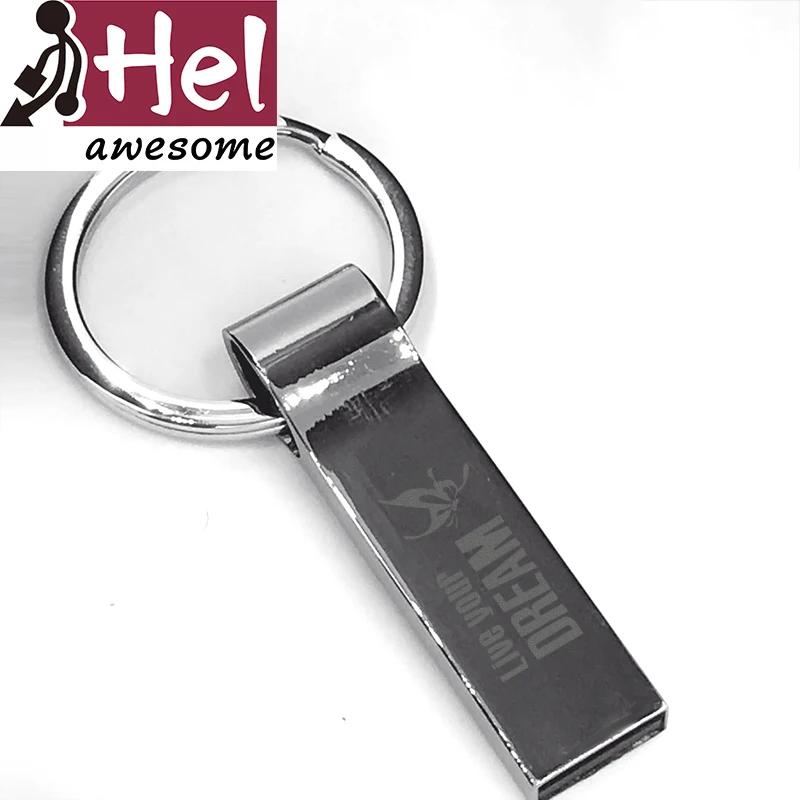 Мечта USB Flash Drive Моды Брелок Флешки Персонализированные Мемори Стик 4/32 Г Pen Металла