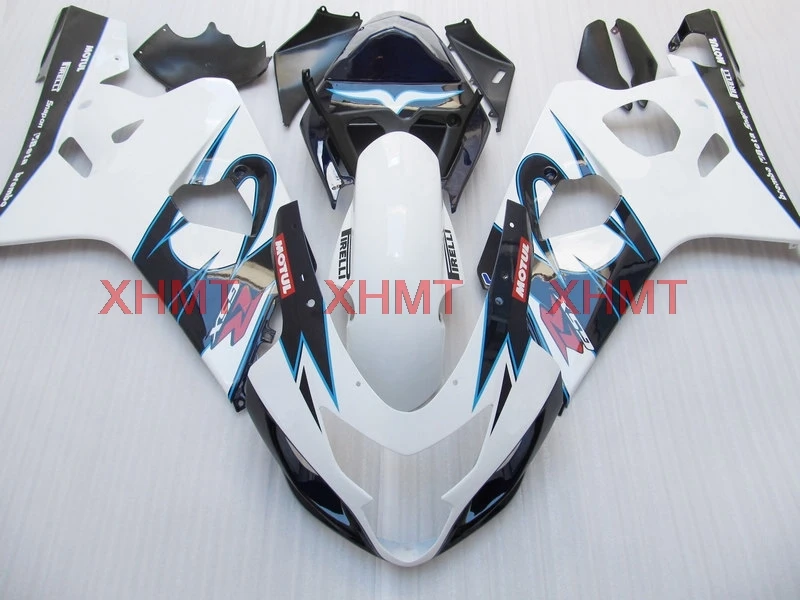 Для GSXR750 2004-2005 K4 кузов 2004 Обтекатели 04 белые черные детали корпуса | Автомобили и