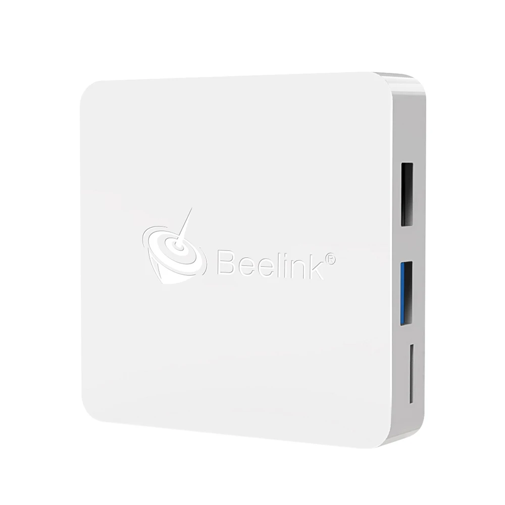 Beelink A1 Smart Android 7.1 ТВ коробка 4 ГБ 16 RK3328 К Мини-ПК LAN 1000 м BT4.0 2.4 г + 5.8 Г Доль Band WIFI USB 3.0 HDMI