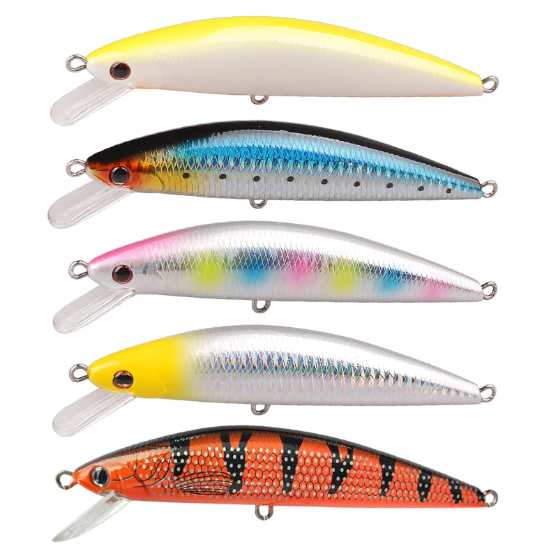 Блесна Smart Bait 118 мм 41 3 г 3D рыболовные приманки с глазами французские крючки VMC