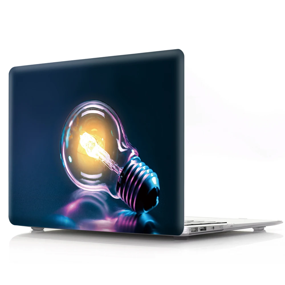 ПВХ чехол для Macbook Air retina Pro 11 13 15 Touch bar чехол с мультяшным пузырьком для Macbook Air 13 Pro 13 A1932 A1989 чехол