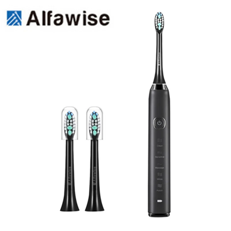 Alfawise S100 звуковая электрическая зубная щетка конечный очищающий отбеливающий