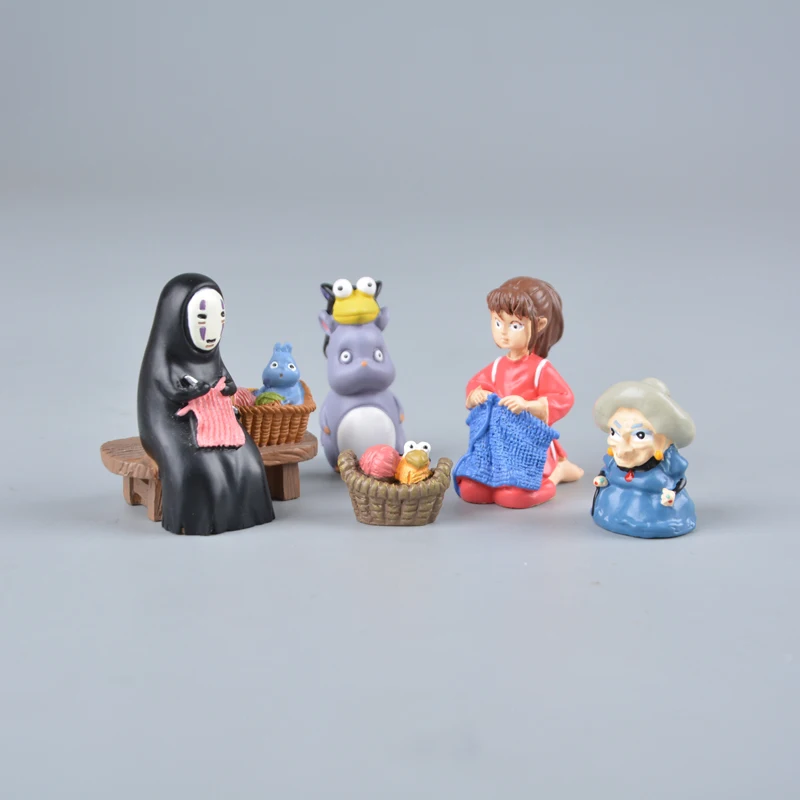 Японское аниме-фигурка Koteta Ghibli модель из фильма Унесенные призраками Chihiro No Face Man
