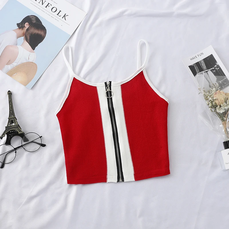 Женский трендовый фестивальный топ с высокой талией на подтяжках весна-лето 2019