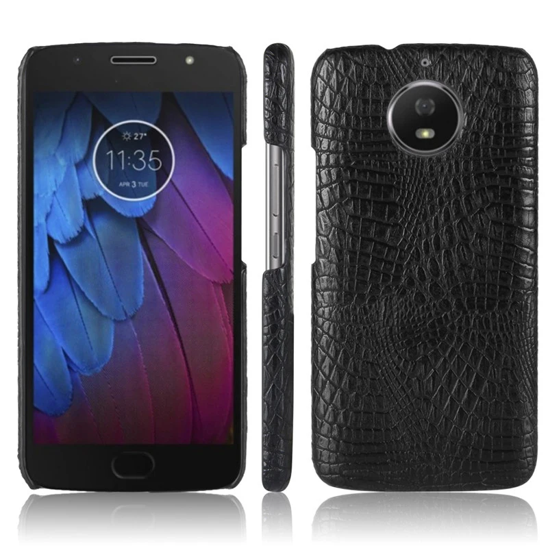 Крокодиловый Змеиный кожаный чехол для телефона Motorola Moto X M C E4 G5 G5S G6 Plus X4 X E3 power Z2 Z Play жесткий чехол-накладка