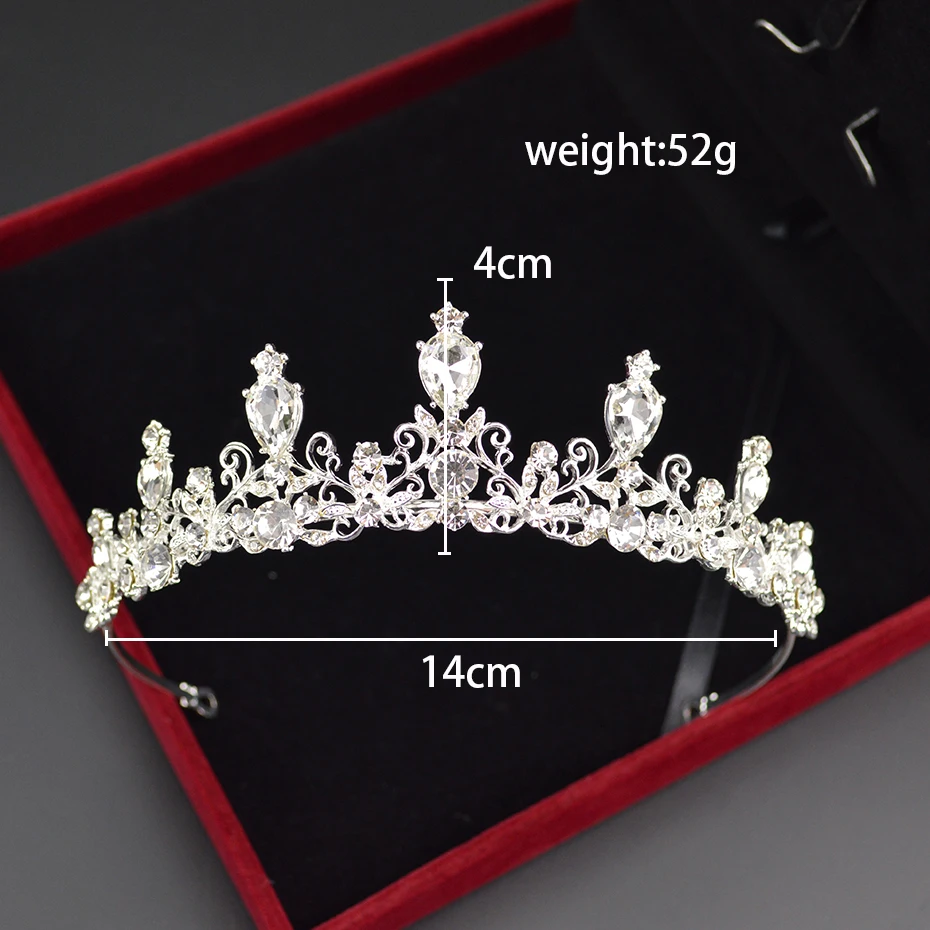 Корейская версия новой популярной серебряной хрустальной короны невесты