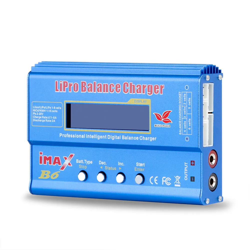 Высокое качество iMAX B6 Lipo NiMh Li Ion Ni Cd RC батарея баланс цифровой зарядное устройство