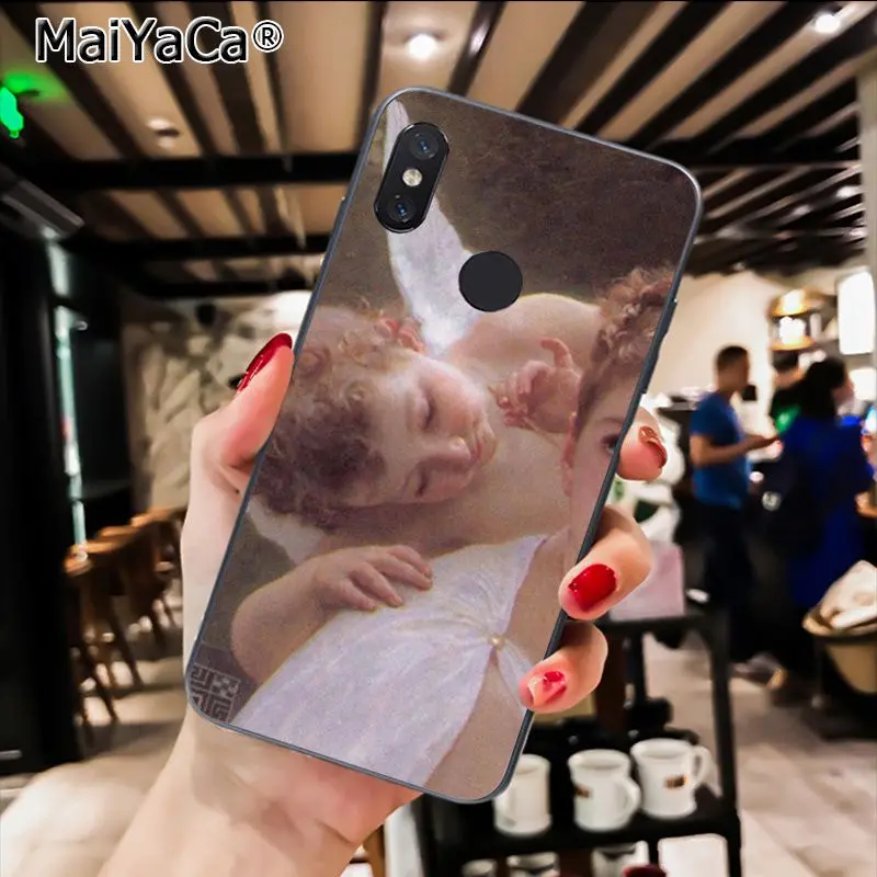 MaiYaCa Винтаж штукатурка статуя Давида эстетическое искусство ч для Xiaomi Redmi8 4X 6A 5A 7ARedmi5 5Plus Note4 5 7 A1 A2Lite