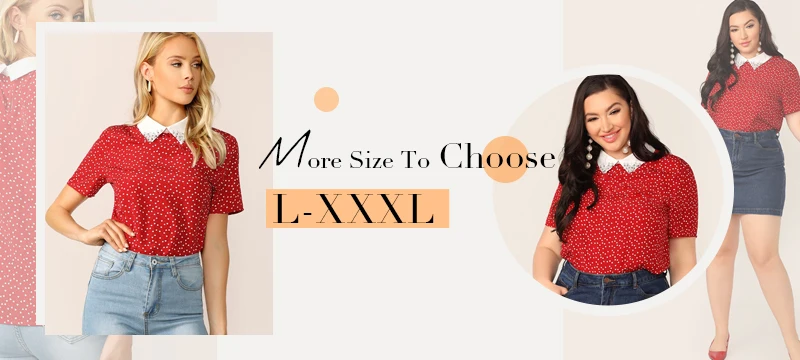 SHEIN женская красная опрятная футболка с принтом сердца и контрастным воротником, украшенная жемчугом, женские топы, летние повседневные футболки с коротким рукавом для студентов