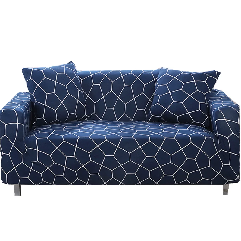 

Modern Geometric Sofa Slipcovers Tight Wrap All-inclusive Slip-resistant Elastic Cubre Sofa Towel Corner Sofa Cover Couch Cover