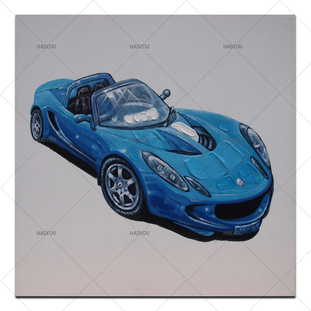 Главная Красота Ручная роспись Картина маслом абстрактный настенный Декор на