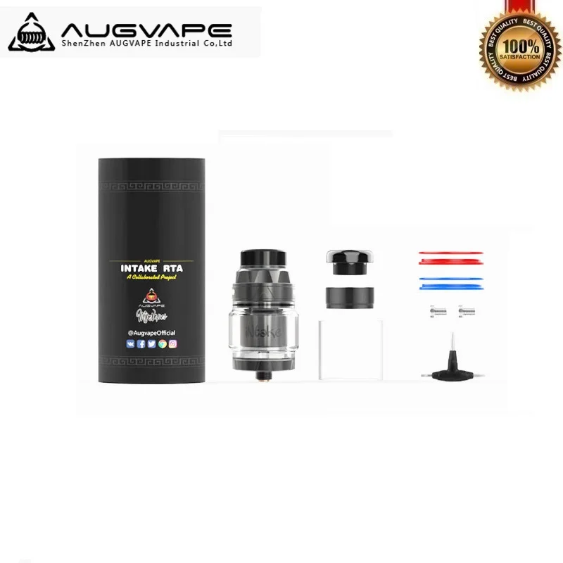Емкость для вейпа Augvape емкость RTA 4 2 мл Ремонтный атомайзер 24 мм одна катушка Vs Zeus