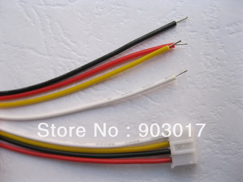 250 pcs PH 2.0mm 4 Pin Female Polarized Connector with 26AWG 7.9inch 200mm Leads | Обустройство дома