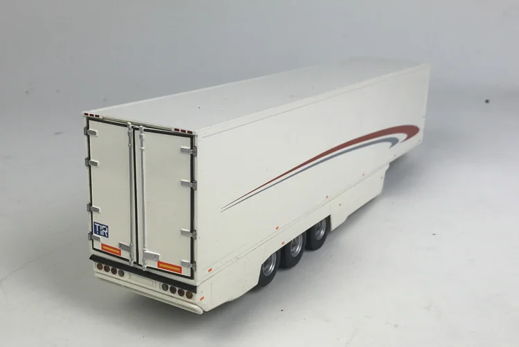 Литой металл 1/43 Volvo DFL4251 Трейлер Модель контейнера Коллекционная Коллекция дисплей