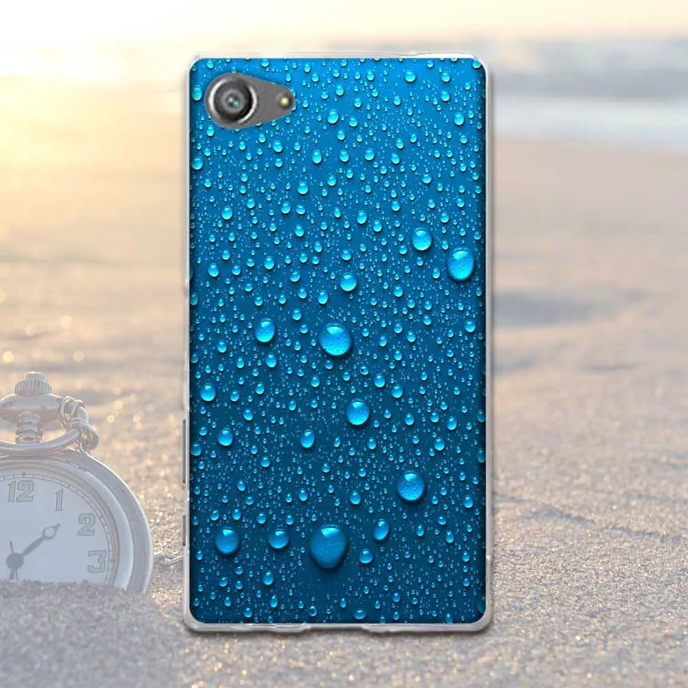 Для sony Xperia Z5 Compact чехол из мягкого ТПУ чехол для sony Xperia Z5 Mini Coque для 4," sony Xperia Z5 Compact E5803 E5823 Z5 Mini - Цвет: 18