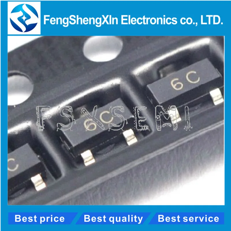 100 шт./лот BC817 40 6C транзистор SOT 23|p p|10 pcs |