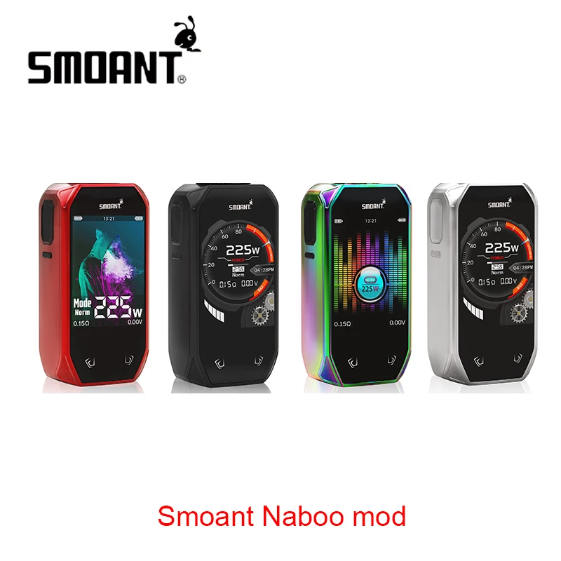 Оригинальный Smoant naoo 225 Вт TC бокс мод классические варианты пользовательского